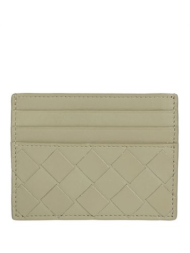 Leather Card Holder - Bottega Veneta - Modalova