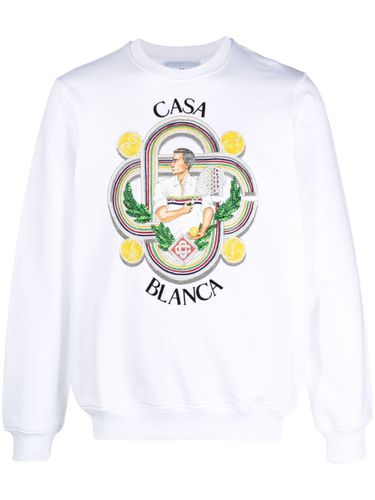 CASABLANCA - Cotton Sweatshirt - Casablanca - Modalova