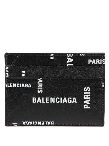 BALENCIAGA - Leather Card Holder - Balenciaga - Modalova
