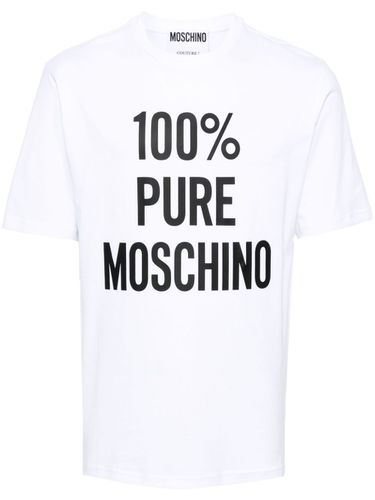 MOSCHINO - Cotton T-shirt - Moschino - Modalova