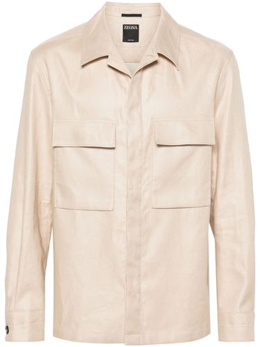 ZEGNA - Shirt With Logo - Zegna - Modalova