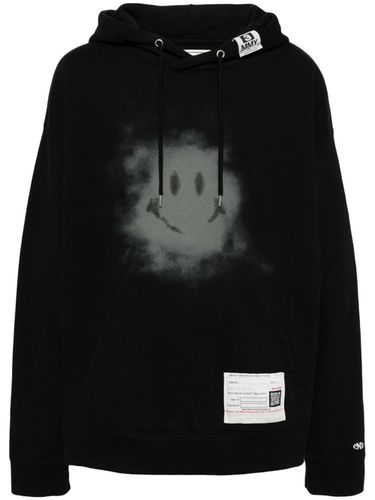 Cotton Sweatshirt With Print - Mihara Yasuhiro - Modalova