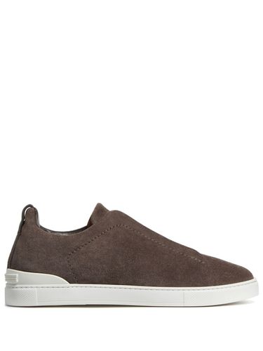 ZEGNA - Suede Sneakers - Zegna - Modalova