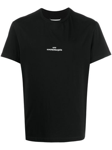Cotton T-shirt With Logo - Maison Margiela - Modalova