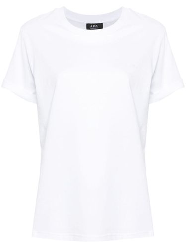 A.P.C. - Cotton T-shirt With Logo - A.P.C. - Modalova