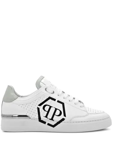 Leather Sneaker With Logo - Philipp Plein - Modalova