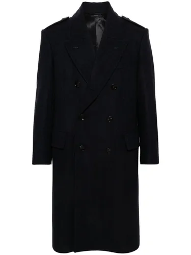 Long Double-breasted Coat - Tom Ford - Modalova