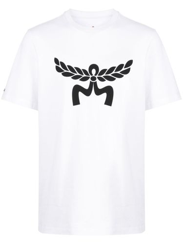 MCM - Cotton T-shirt With Logo - Mcm - Modalova