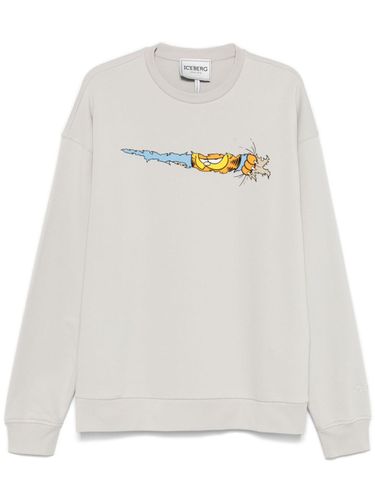 ICEBERG - Printed Sweatshirt - Iceberg - Modalova