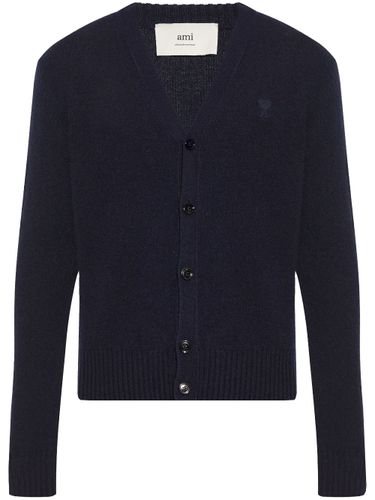 AMI PARIS - Wool Cardigan - Ami Paris - Modalova