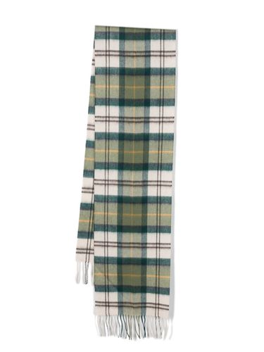 Wool Cashmere Tartan Scarf - Barbour - Modalova