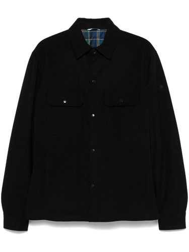 MANUEL RITZ - Wool Shirt Jacket - Manuel Ritz - Modalova