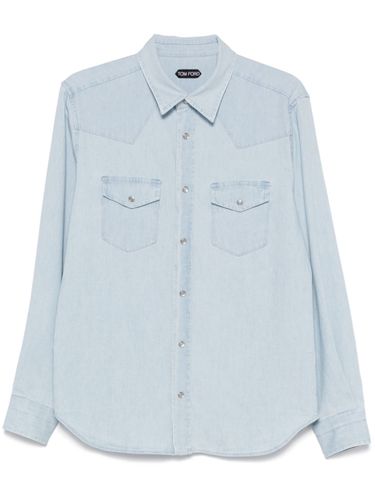 TOM FORD - Denim Shirt - Tom Ford - Modalova