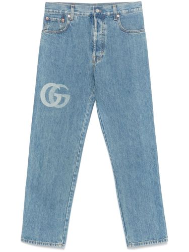 GUCCI - Washed Denim Jeans - Gucci - Modalova