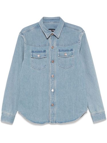 TOM FORD - Denim Shirt - Tom Ford - Modalova