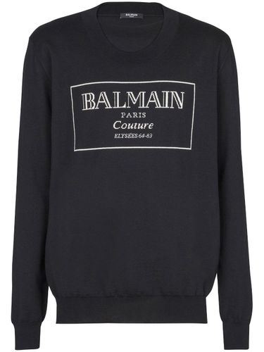 BALMAIN - Couture Label Sweater - Balmain - Modalova