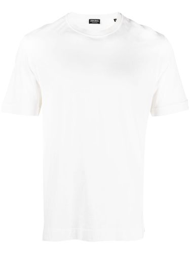 ZEGNA - Silk Blend T-shirt - Zegna - Modalova