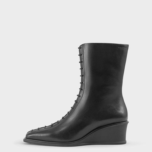 Vagabond Aino - Femme Noir Cuir - vagabond - Modalova