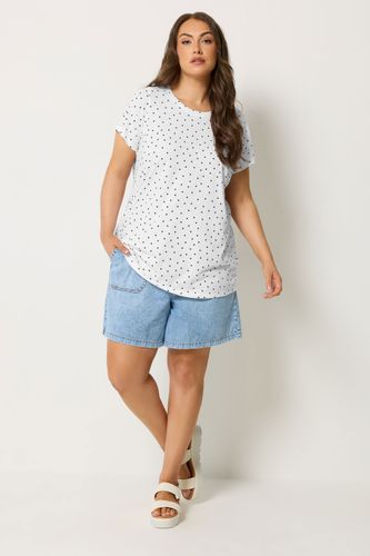 Top Manches Courtes À Pois Size 42 - Yours - Modalova