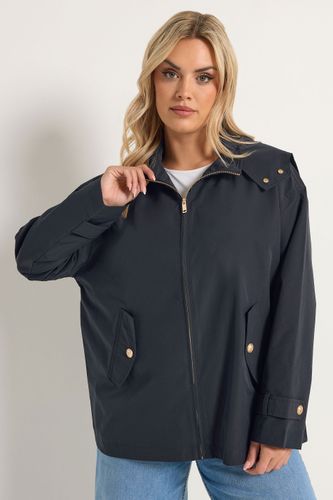 Veste Bleu Marine À Boutons Style Militaire Size 48 - Yours - Modalova