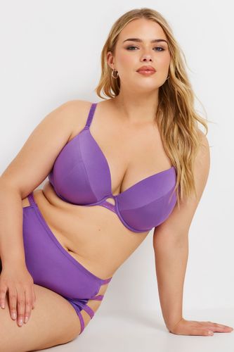 Soutiengorge Violet Design À Strass Size 100D - Yours - Modalova