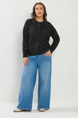 Cardigan Bomber Noir Size 46-48 - Yours - Modalova