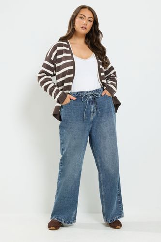 Plus Size Light Tie Waist Jeans Size Regular > 42 - Yours - Modalova