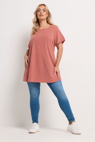Top Évasé Côtelé Size 50-52 - Yours - Modalova