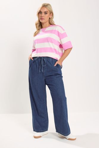 Jean Large À Enfiler Bleu Indigo Size Regular > 54 - Yours - Modalova