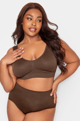 Brassière Marron Sans Armatures Non Rembourréesize 46-48 - Yours - Modalova
