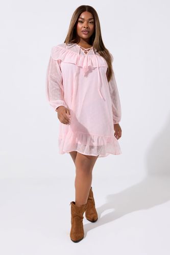 Robe Blouse Rose En Dobby Curve Size 42 - Limited Collection - Modalova