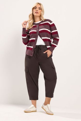 Pantalon Fuselé En Sergé Marron Chocolat Size 42 - Yours - Modalova