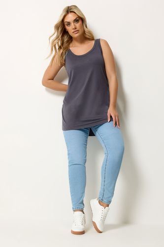 Débardeur Basique Gris Anthracite Size 46 - Yours - Modalova