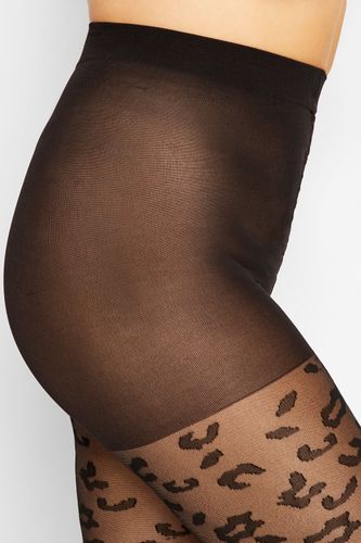 Collant Noir Léopardsize 22-26 - Yours - Modalova