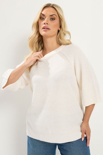 Pull Ivoire En Maille Size 46-48 - Yours - Modalova