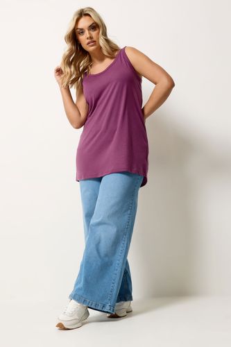 Débardeur Violet Foncé Size 46 - Yours - Modalova