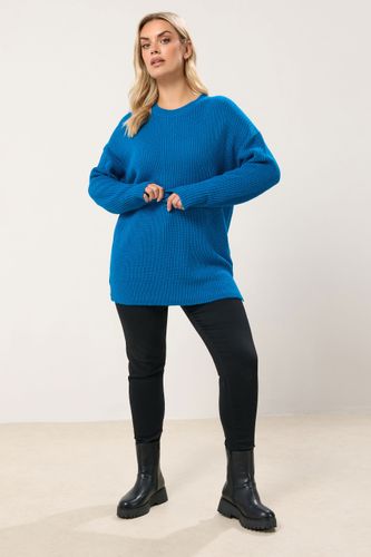 Pull Bleu À Épaules Tombantes Size 54-56 - Yours - Modalova