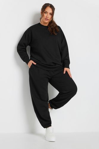 Sweatshirt Noir Col Rond Size 62-64 - Yours - Modalova
