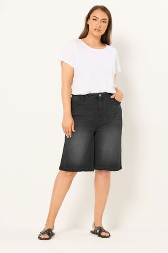 Short En Jean Noir Délavé Size 52 - Yours - Modalova