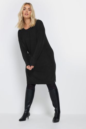 Robepull Noire En Maille Manches Longues Size 50-52 - Yours - Modalova
