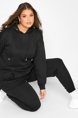 Pull À Capuche Noir Poche Avant Size 46 - Yours - Modalova