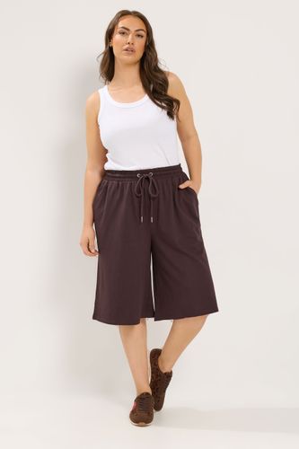 Short En Denim Marron Chocolat Size 42 - Yours - Modalova