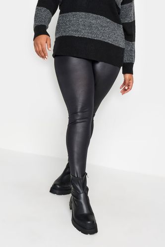 Legging Noir Imitation Cuirsize 58-60 - Yours - Modalova