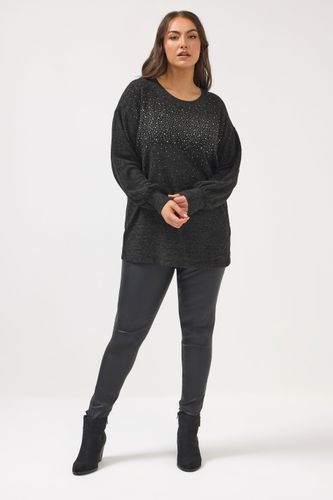Pull Gris Anthracite Clouté Size 44 - Yours - Modalova