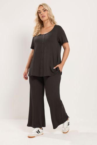 Pantalon Doux Marron Chocolat Size Short > 42 - Yours - Modalova