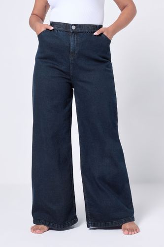 Jean Ample À Jambe Large Bleu Indigo Size Regular > 46 - Yours - Modalova