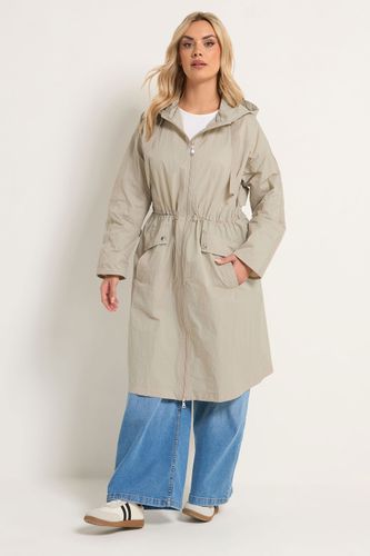 Parka Longue Légère Marron Naturel Size 44 - Yours - Modalova