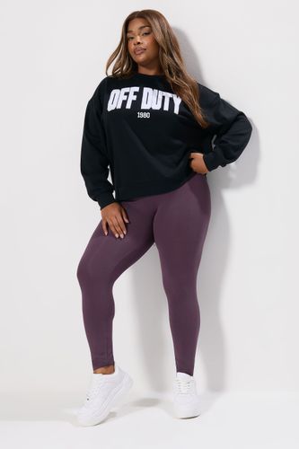 Legging Taille Haute Violet Size 48 - Yours - Modalova