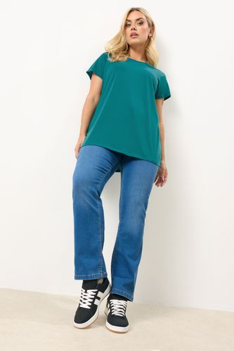 Tshirt Basique Vert Sarcelle Size 46 - Yours - Modalova