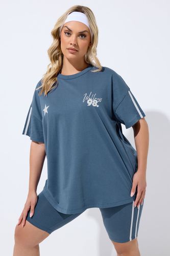 Active Tshirt Bleu « Wellness Studio » Size 54-56 - Yours - Modalova
